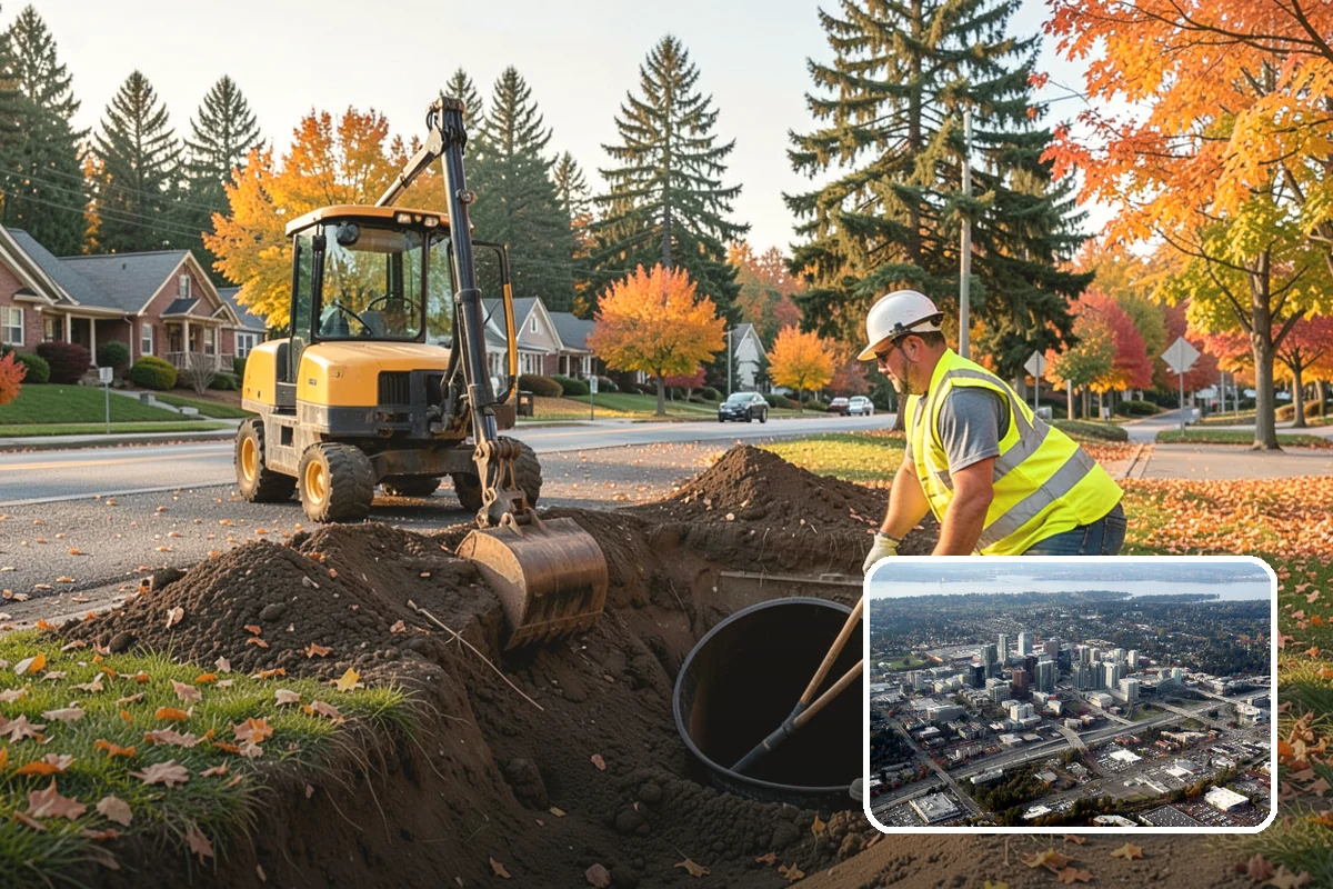 Park Maintenance in Bellevue, King County, WA - Consistent presentation that reflects well on the agency and its stewardship