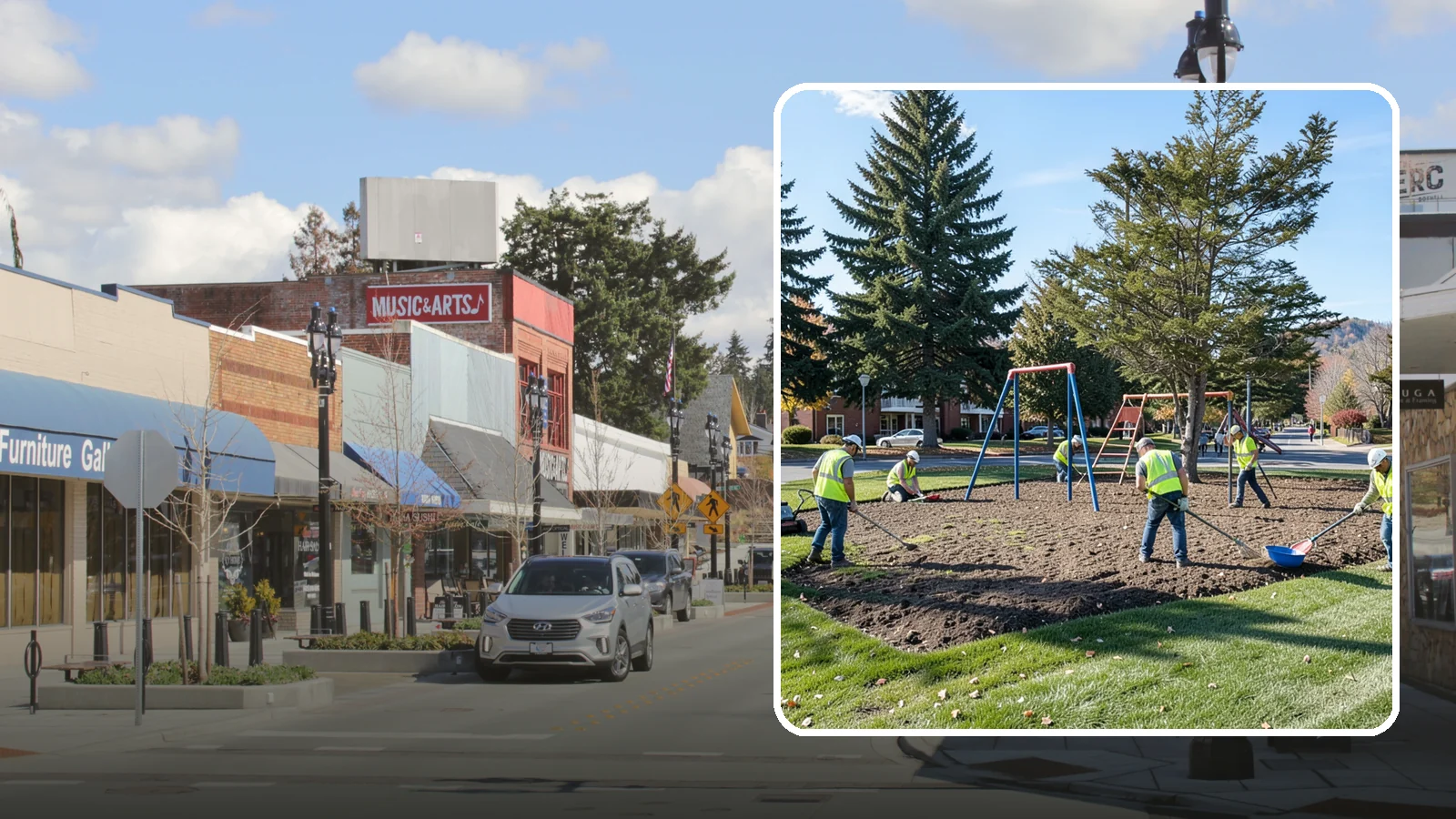Park Maintenance in Bothell, King County, WA - Scheduled grounds and amenity upkeep that keeps municipal parks safe, clean, and ready for public use across Western Washington.