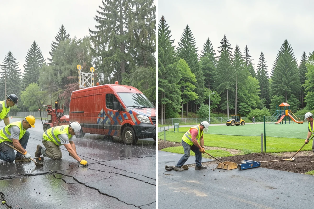 Park Maintenance in Bothell, King County, WA - Assess each park and confirm frequencies, standards, and access windows with staff