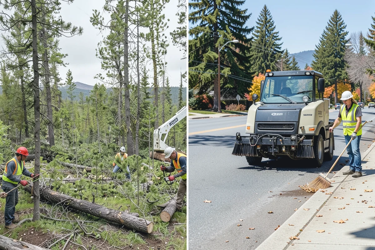 Park Maintenance in Buckley, Pierce County, WA - Assess each park and confirm frequencies, standards, and access windows with staff