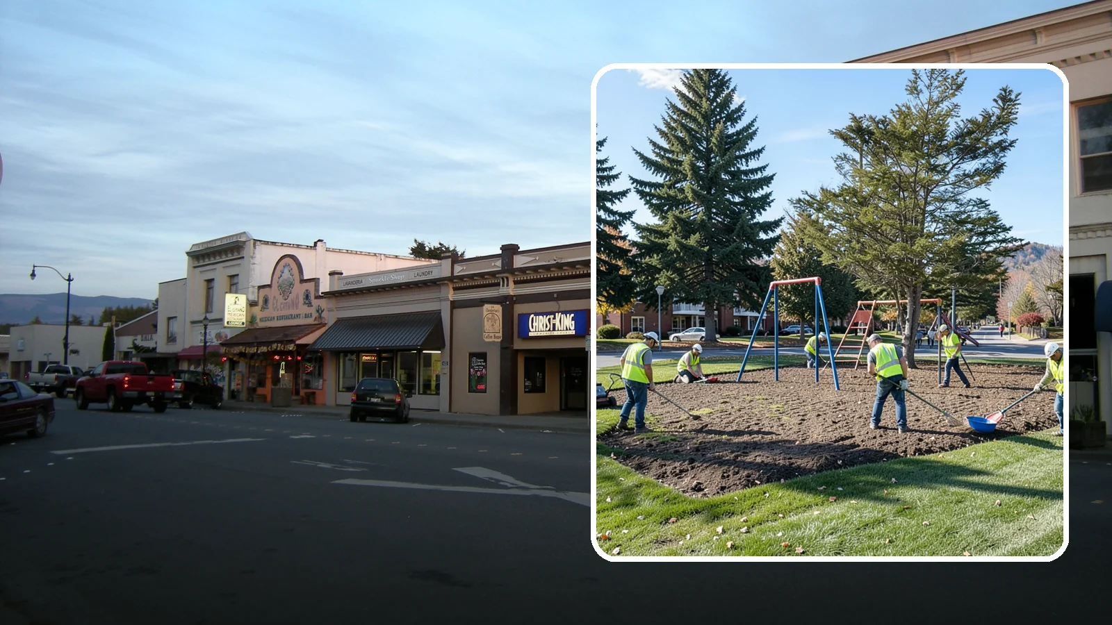 Park Maintenance in Burlington, Skagit County, WA - Scheduled grounds and amenity upkeep that keeps municipal parks safe, clean, and ready for public use across Western Washington.