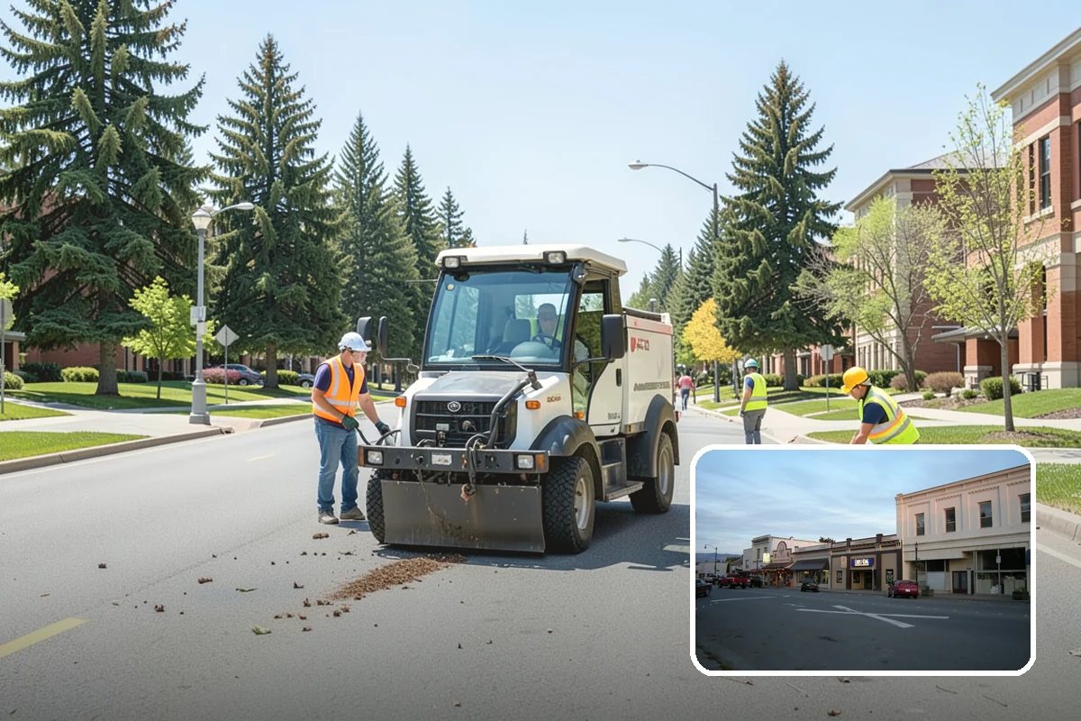 Park Maintenance in Burlington, Skagit County, WA - Consistent presentation that reflects well on the agency and its stewardship
