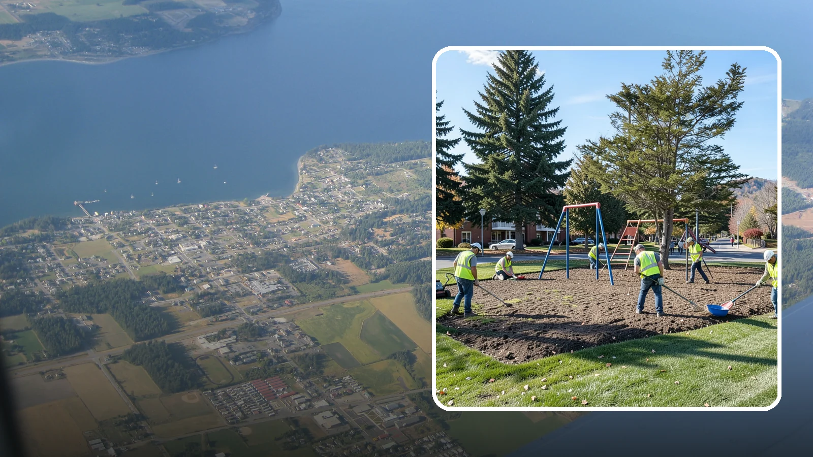 Park Maintenance in Coupeville, Island County, WA - Scheduled grounds and amenity upkeep that keeps municipal parks safe, clean, and ready for public use across Western Washington.