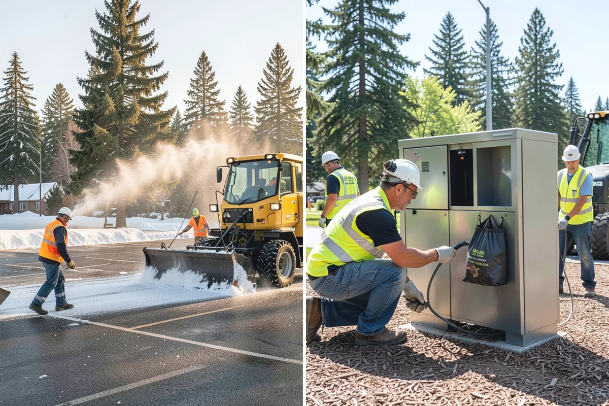 Park Maintenance in Darrington, Snohomish County, WA - Assess each park and confirm frequencies, standards, and access windows with staff