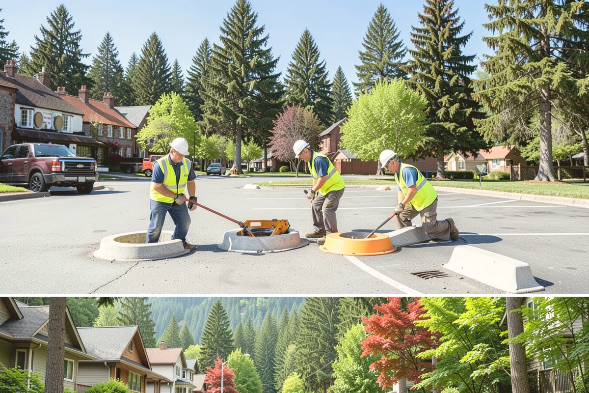 Park Maintenance in Darrington, Snohomish County, WA - Maintenance intensity peaks from April through October, with lighter cleanup and storm-response work carrying through the wet...
