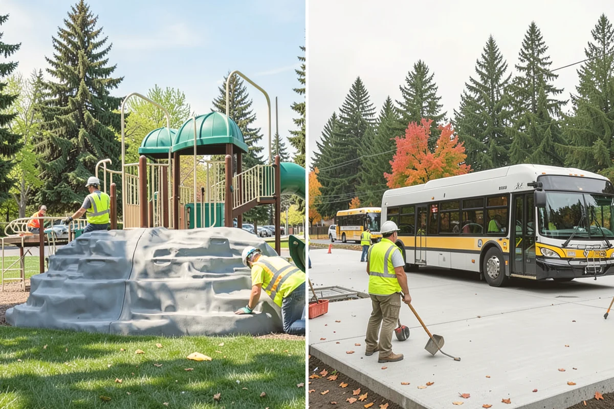 Park Maintenance in Eatonville, Pierce County, WA - Assess each park and confirm frequencies, standards, and access windows with staff