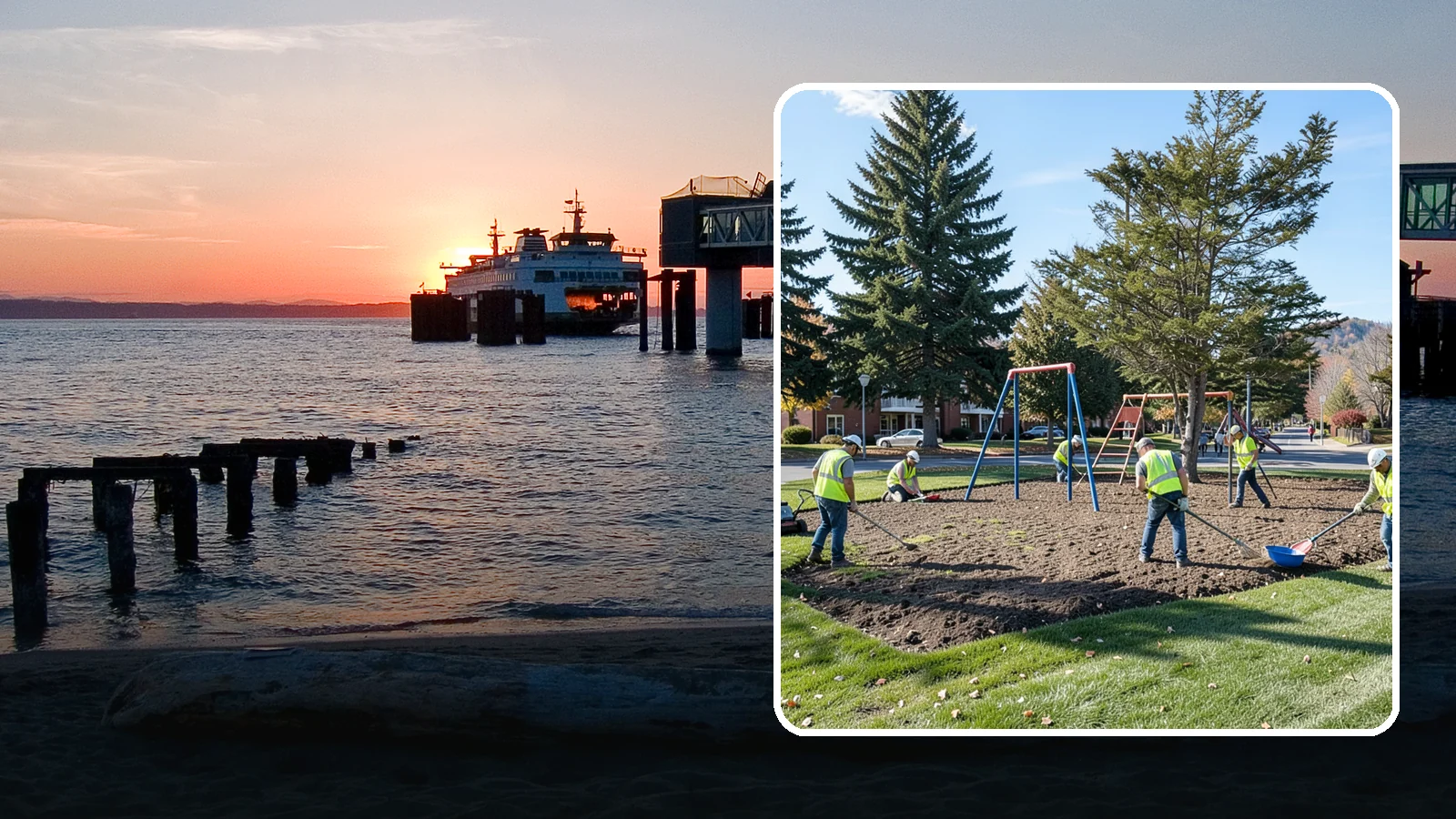 Park Maintenance in Edmonds, Snohomish County, WA - Scheduled grounds and amenity upkeep that keeps municipal parks safe, clean, and ready for public use across Western Washington.