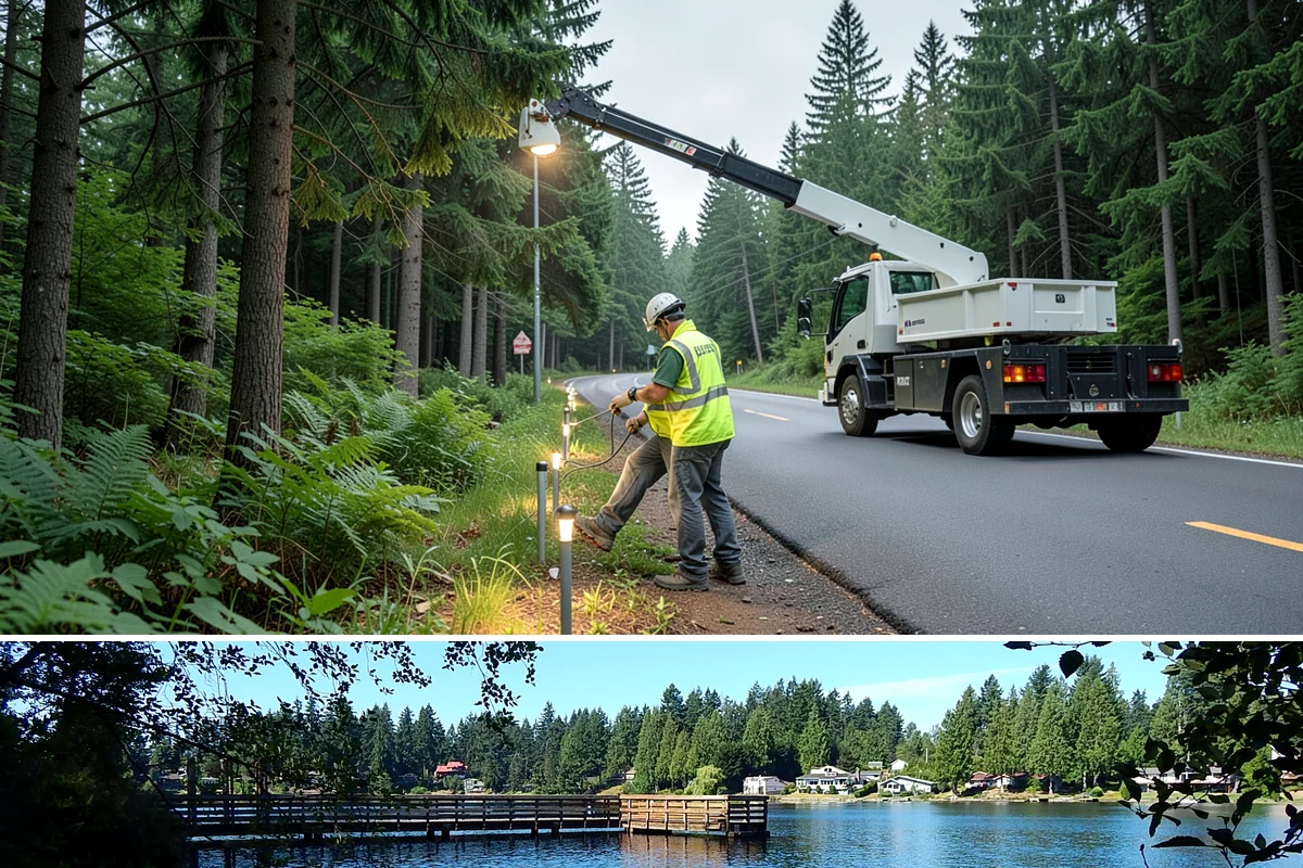 Park Maintenance in Federal Way, King County, WA - Maintenance intensity peaks from April through October, with lighter cleanup and storm-response work carrying through the wet...