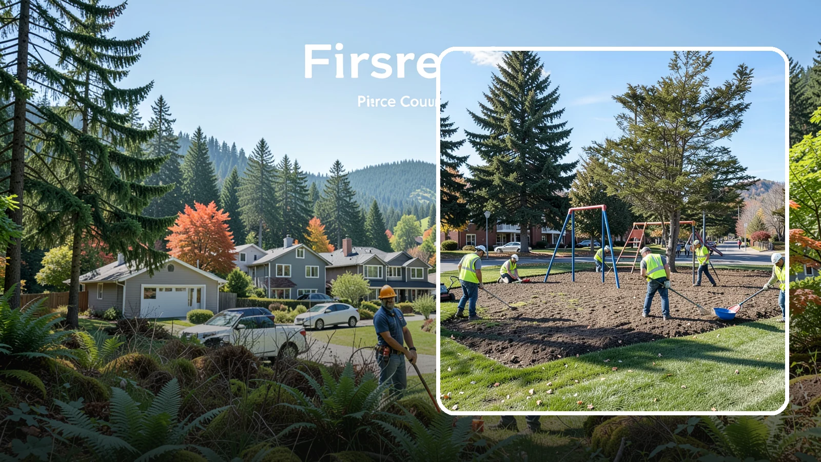 Park Maintenance in Fircrest, Pierce County, WA - Scheduled grounds and amenity upkeep that keeps municipal parks safe, clean, and ready for public use across Western Washington.
