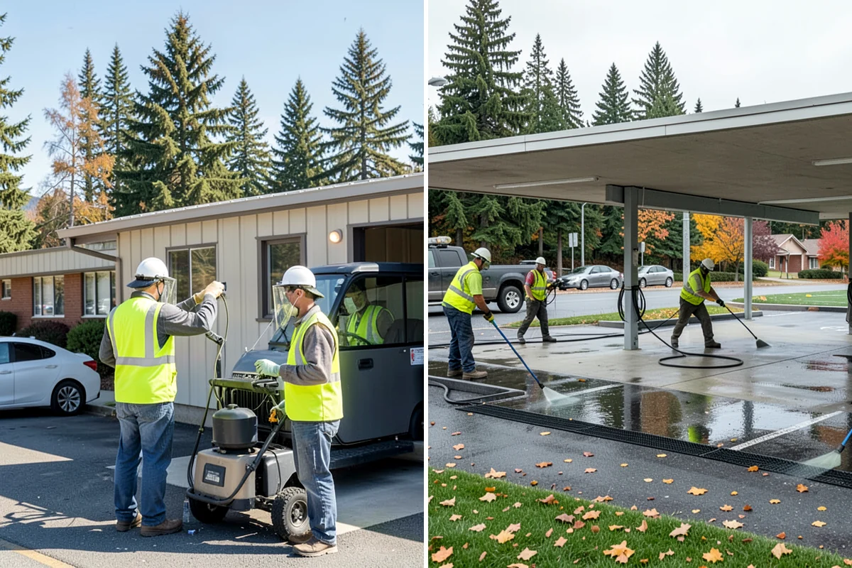 Park Maintenance in Fircrest, Pierce County, WA - Assess each park and confirm frequencies, standards, and access windows with staff