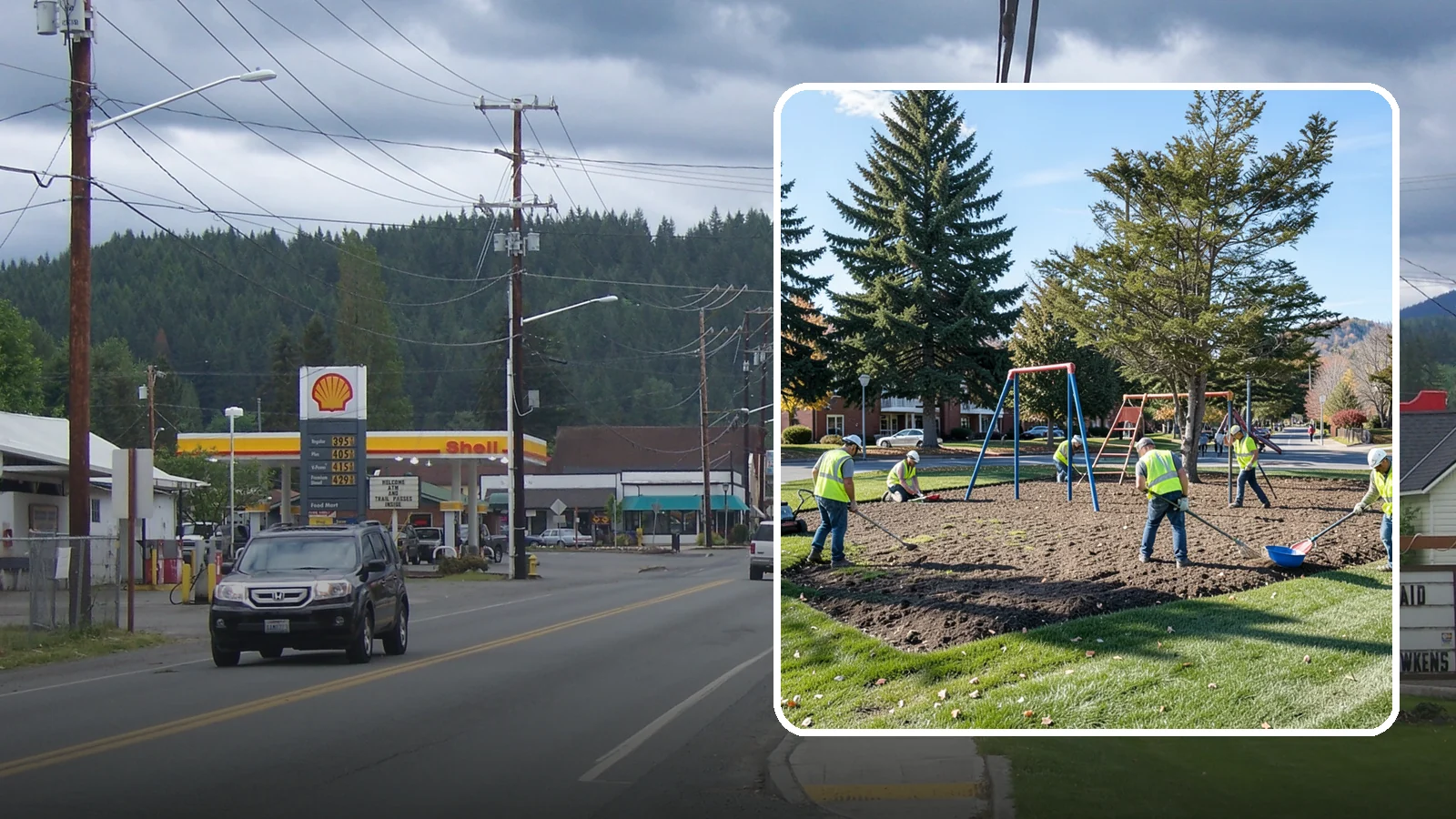 Park Maintenance in Granite Falls, Snohomish County, WA - Scheduled grounds and amenity upkeep that keeps municipal parks safe, clean, and ready for public use across Western Washington.