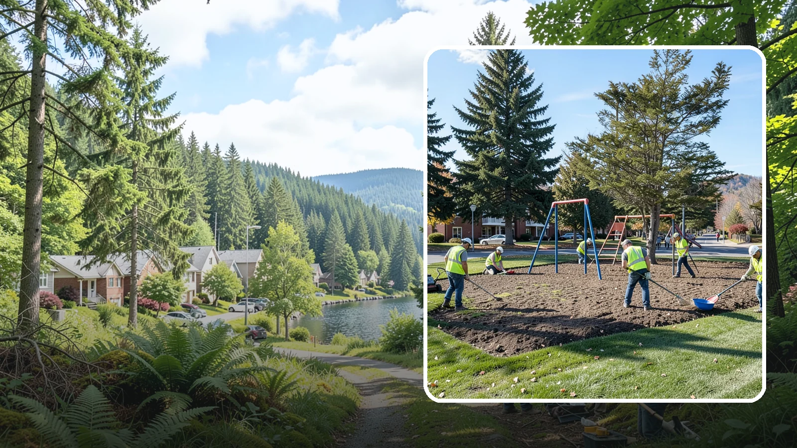 Park Maintenance in Lake Forest Park, King County, WA - Scheduled grounds and amenity upkeep that keeps municipal parks safe, clean, and ready for public use across Western Washington.