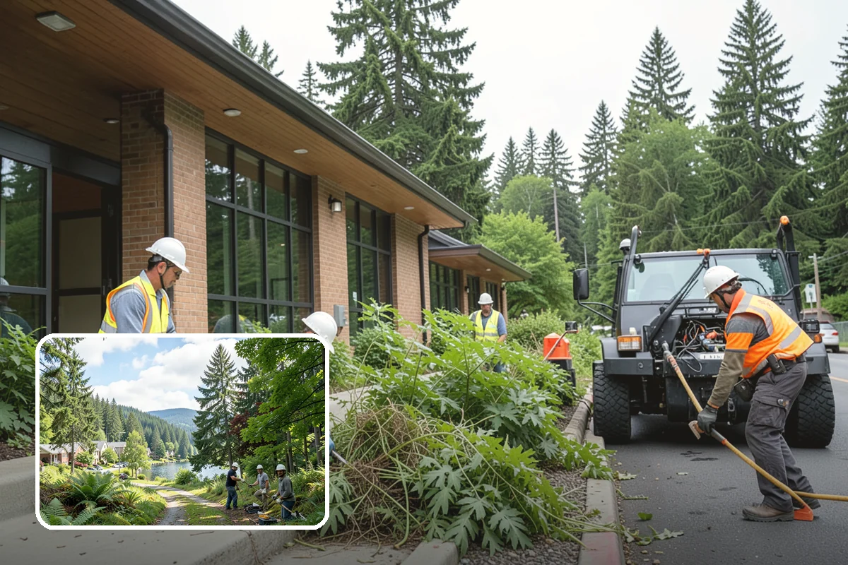 Park Maintenance in Lake Forest Park, King County, WA - Consistent presentation that reflects well on the agency and its stewardship