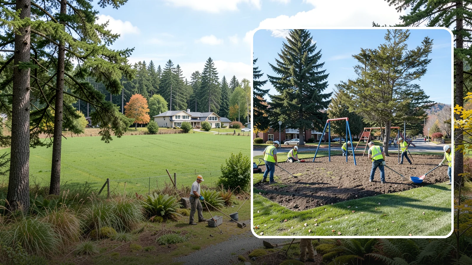 Park Maintenance in Lyman, Skagit County, WA - Scheduled grounds and amenity upkeep that keeps municipal parks safe, clean, and ready for public use across Western Washington.