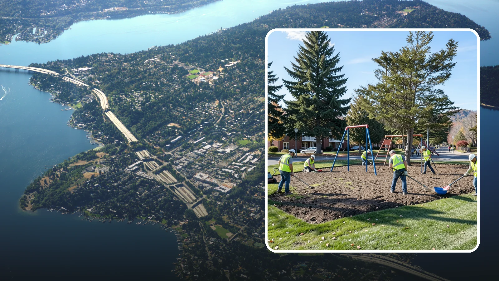 Park Maintenance in Mercer Island, King County, WA - Scheduled grounds and amenity upkeep that keeps municipal parks safe, clean, and ready for public use across Western Washington.