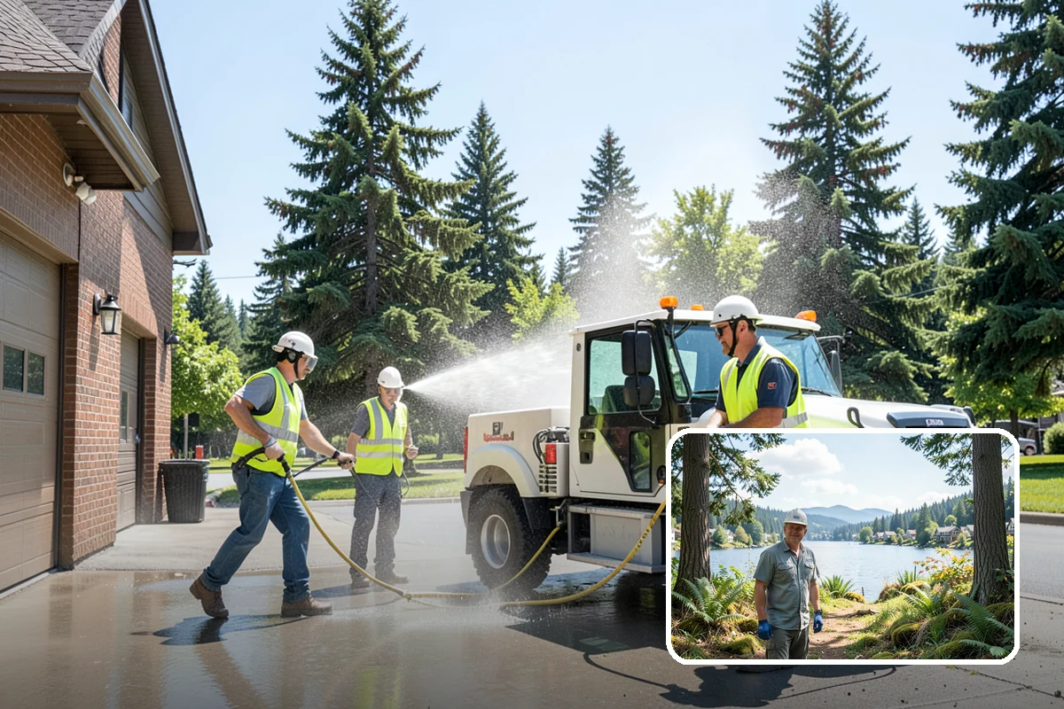Park Maintenance in Milton, King County, WA - Consistent presentation that reflects well on the agency and its stewardship
