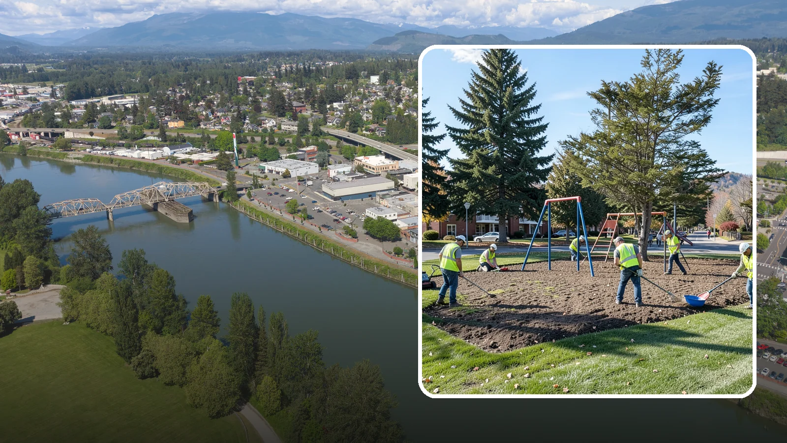 Park Maintenance in Mount Vernon, Skagit County, WA - Scheduled grounds and amenity upkeep that keeps municipal parks safe, clean, and ready for public use across Western Washington.