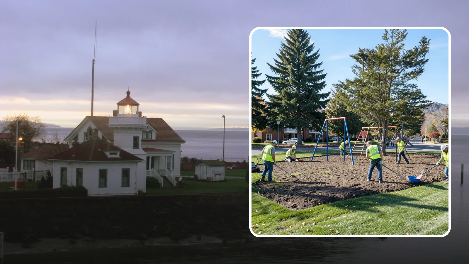 Park Maintenance in Mukilteo, Snohomish County, WA - Scheduled grounds and amenity upkeep that keeps municipal parks safe, clean, and ready for public use across Western Washington.