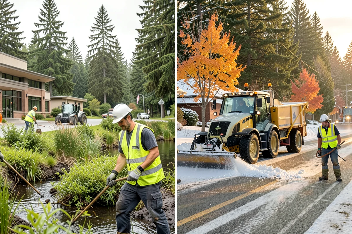 Park Maintenance in Normandy Park, King County, WA - Assess each park and confirm frequencies, standards, and access windows with staff