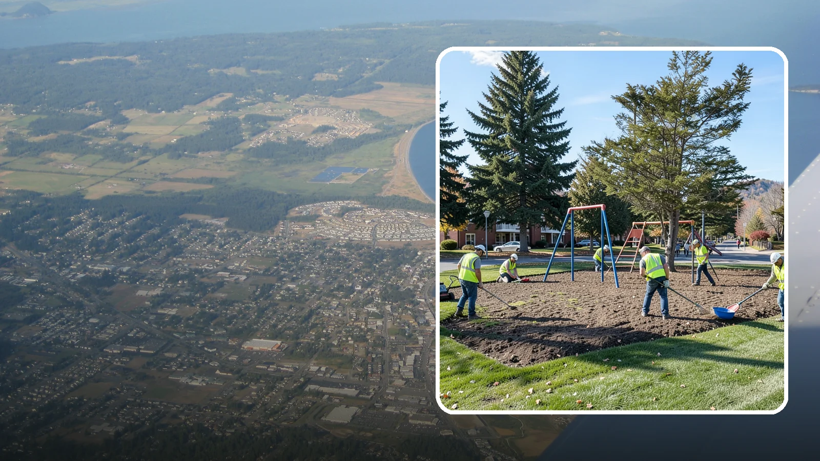 Park Maintenance in Oak Harbor, Island County, WA - Scheduled grounds and amenity upkeep that keeps municipal parks safe, clean, and ready for public use across Western Washington.