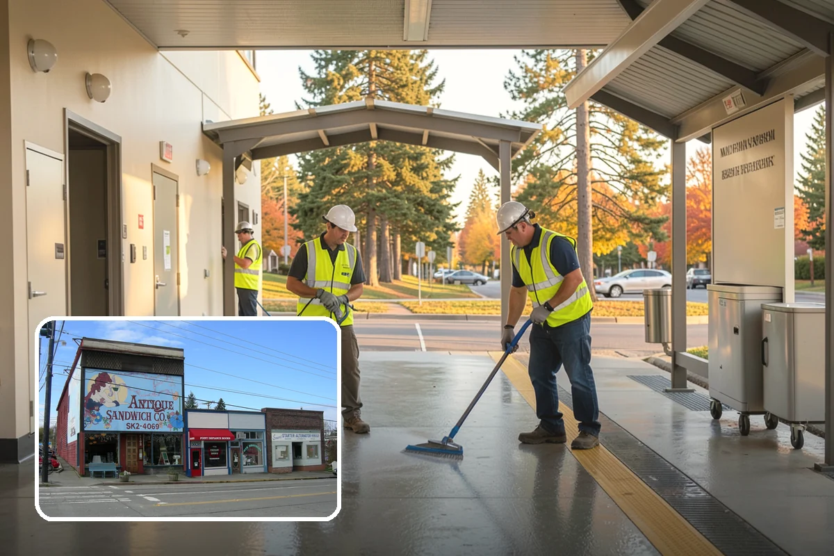 Park Maintenance in Ruston, Pierce County, WA - Consistent presentation that reflects well on the agency and its stewardship