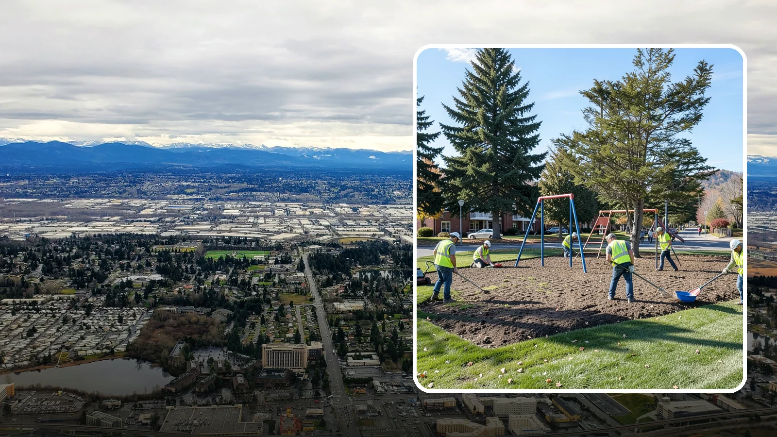 Park Maintenance in SeaTac, King County, WA - Scheduled grounds and amenity upkeep that keeps municipal parks safe, clean, and ready for public use across Western Washington.