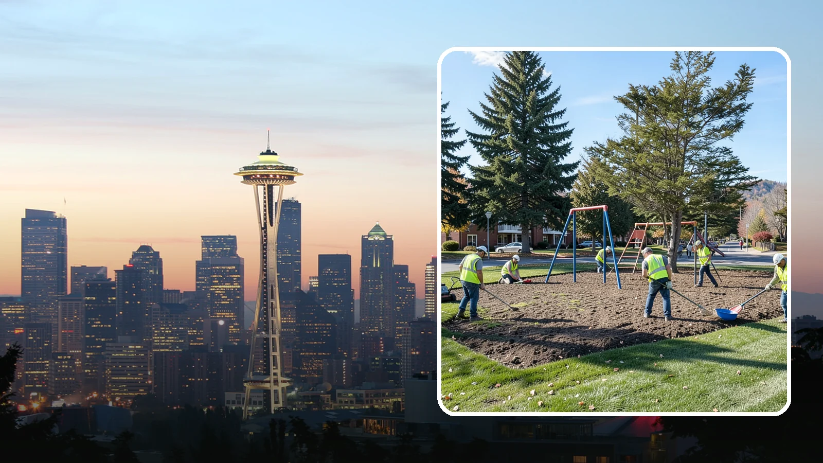 Park Maintenance in Seattle, King County, WA - Scheduled grounds and amenity upkeep that keeps municipal parks safe, clean, and ready for public use across Western Washington.
