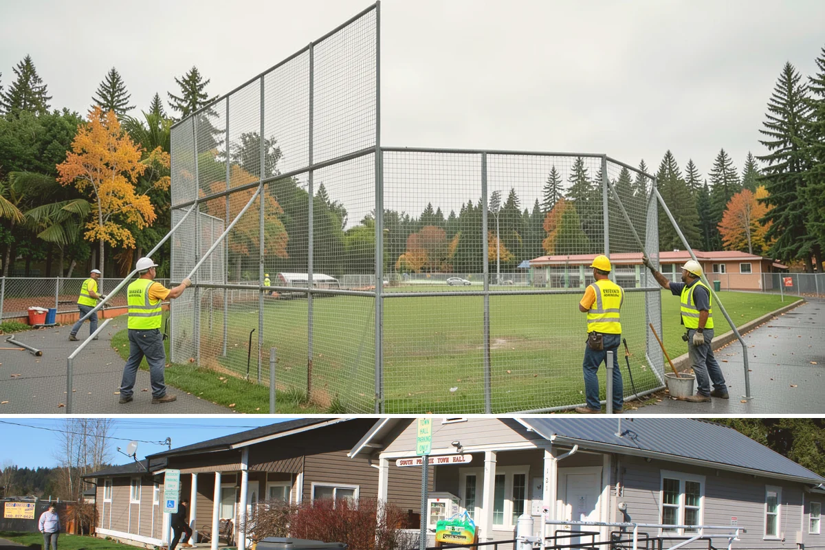 Park Maintenance in South Prairie, Pierce County, WA - Maintenance intensity peaks from April through October, with lighter cleanup and storm-response work carrying through the wet...