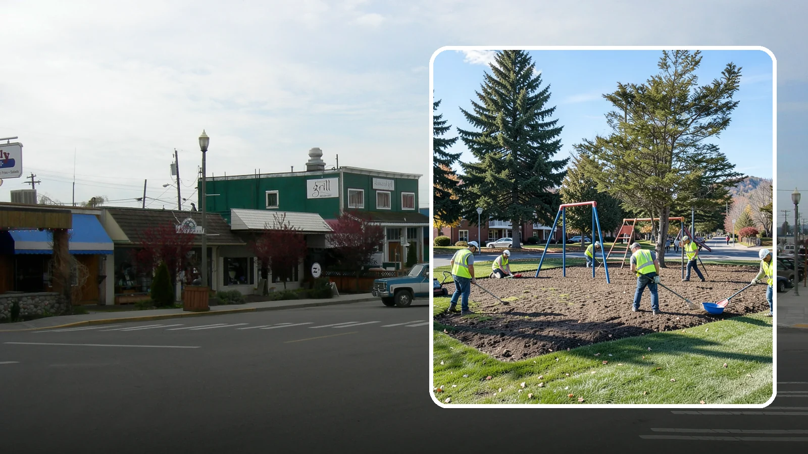 Park Maintenance in Stanwood, Snohomish County, WA - Scheduled grounds and amenity upkeep that keeps municipal parks safe, clean, and ready for public use across Western Washington.
