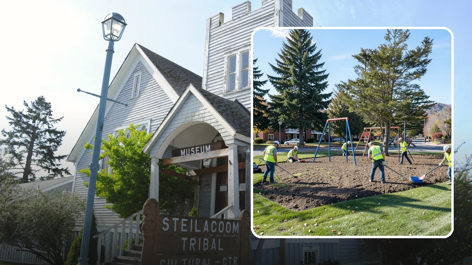 Park Maintenance in Steilacoom, Pierce County, WA - Scheduled grounds and amenity upkeep that keeps municipal parks safe, clean, and ready for public use across Western Washington.