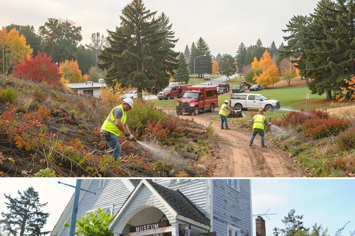 Park Maintenance in Steilacoom, Pierce County, WA - Maintenance intensity peaks from April through October, with lighter cleanup and storm-response work carrying through the wet...