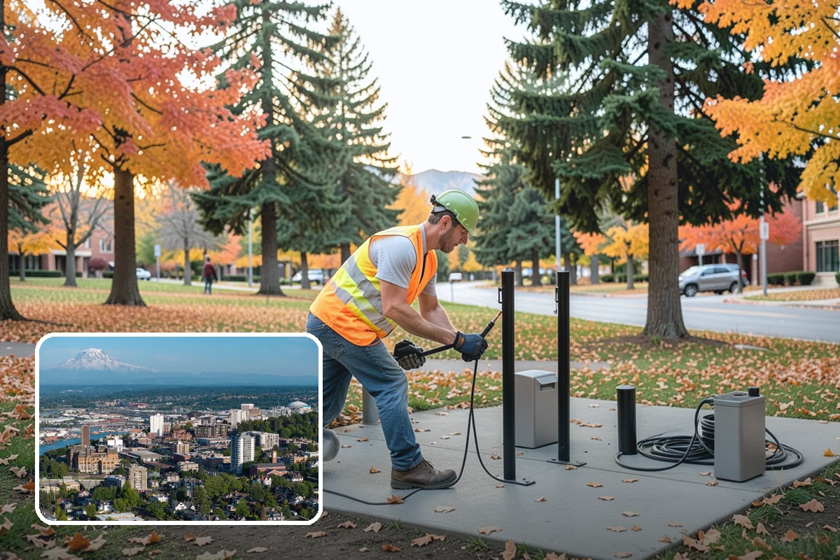 Park Maintenance in Tacoma, Pierce County, WA - Consistent presentation that reflects well on the agency and its stewardship