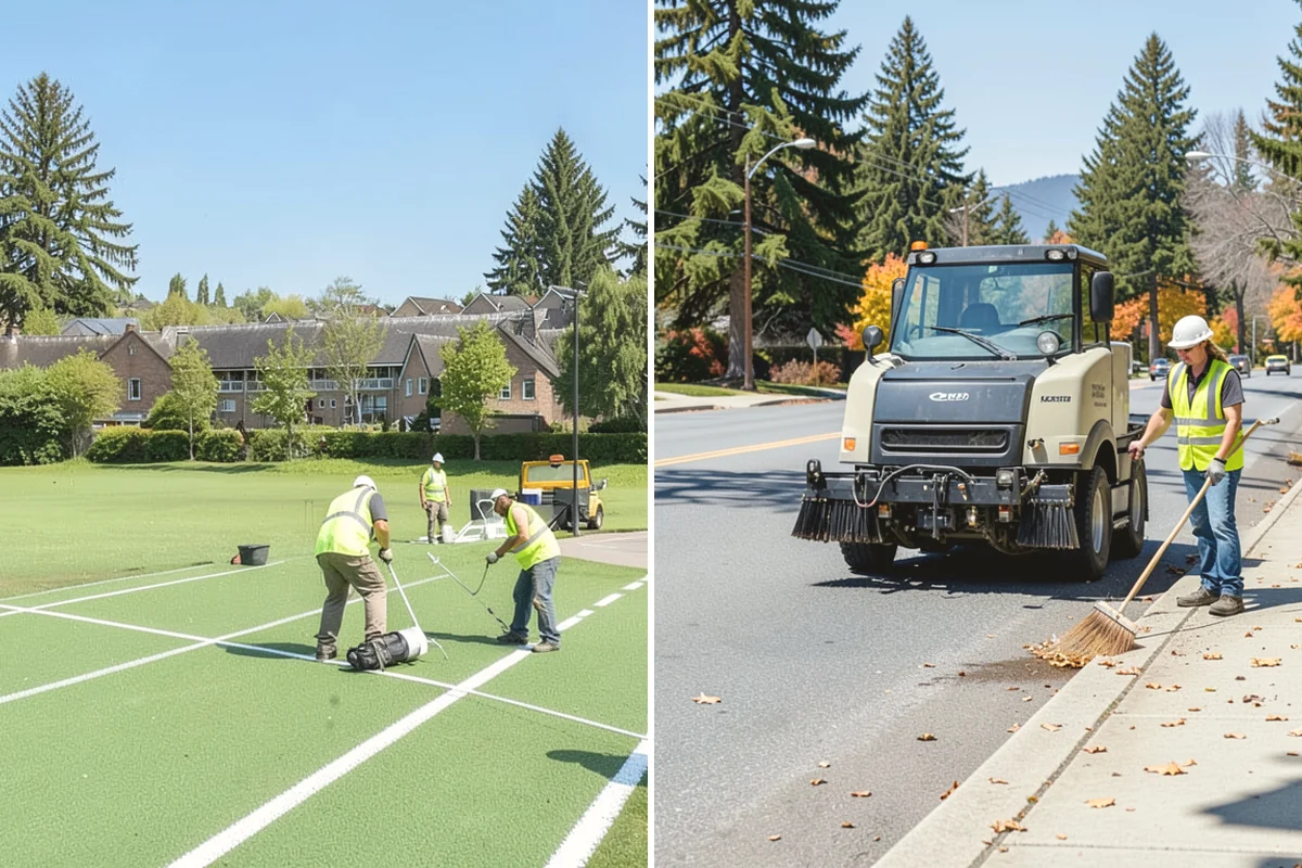 Park Maintenance in University Place, Pierce County, WA - Assess each park and confirm frequencies, standards, and access windows with staff