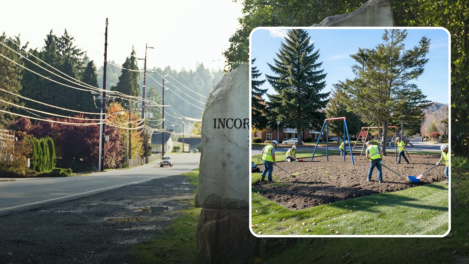 Park Maintenance in Wilkeson, Pierce County, WA - Scheduled grounds and amenity upkeep that keeps municipal parks safe, clean, and ready for public use across Western Washington.