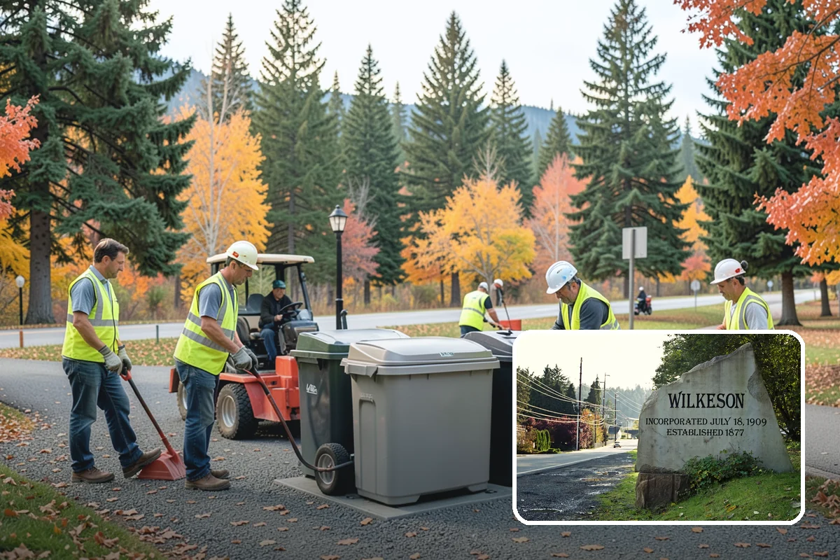 Park Maintenance in Wilkeson, Pierce County, WA - Consistent presentation that reflects well on the agency and its stewardship