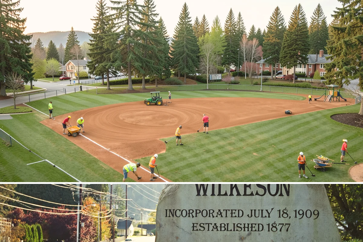 Park Maintenance in Wilkeson, Pierce County, WA - Maintenance intensity peaks from April through October, with lighter cleanup and storm-response work carrying through the wet...
