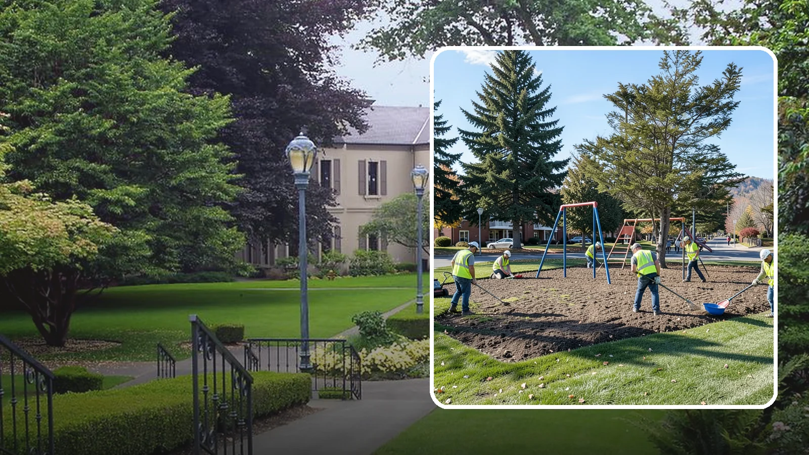 Park Maintenance in Woodinville, King County, WA - Scheduled grounds and amenity upkeep that keeps municipal parks safe, clean, and ready for public use across Western Washington.