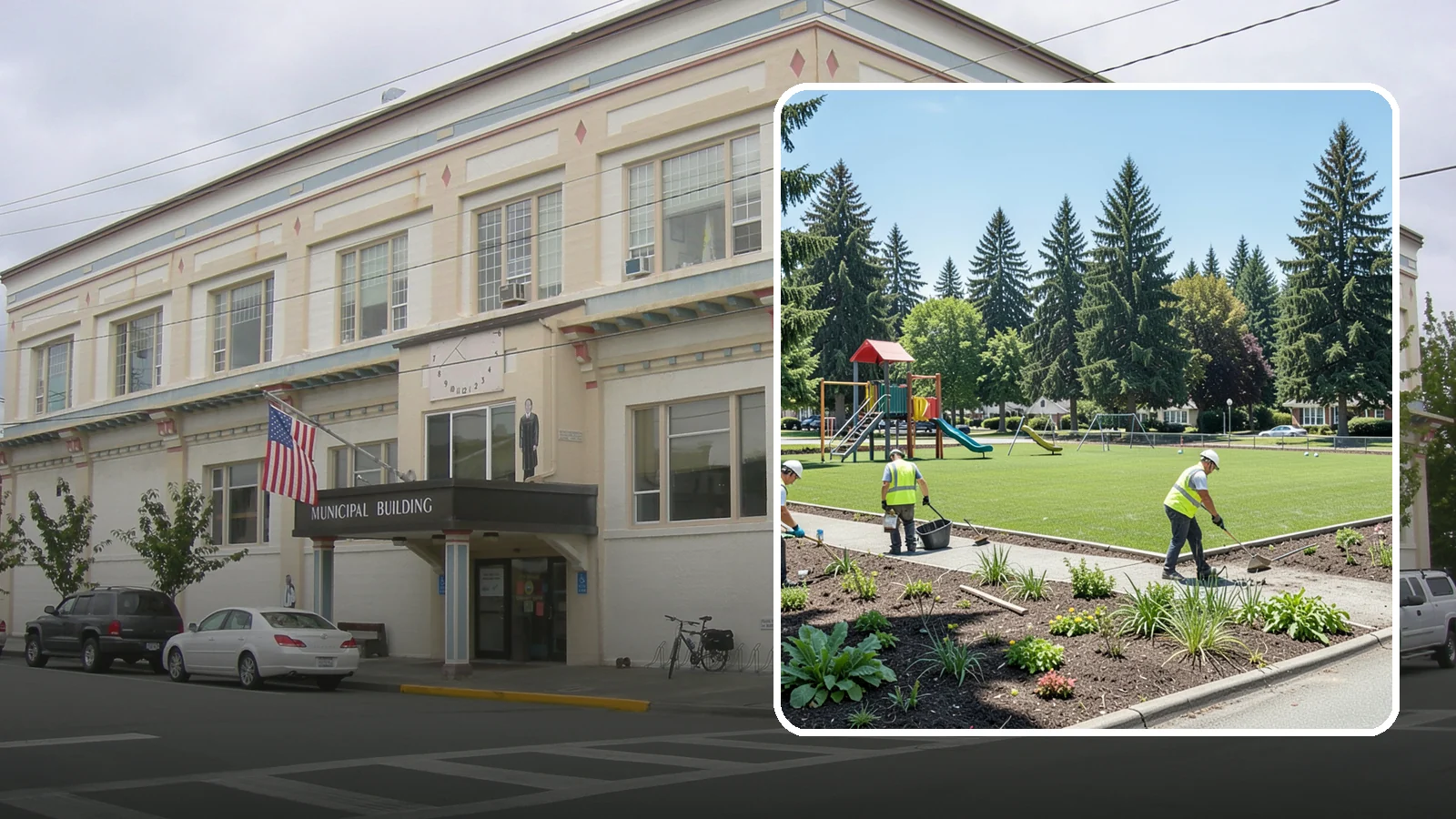 Park Restoration in Anacortes, Skagit County, WA - Renovation of degraded park landscapes and amenities that returns worn or damaged sites to full public use.