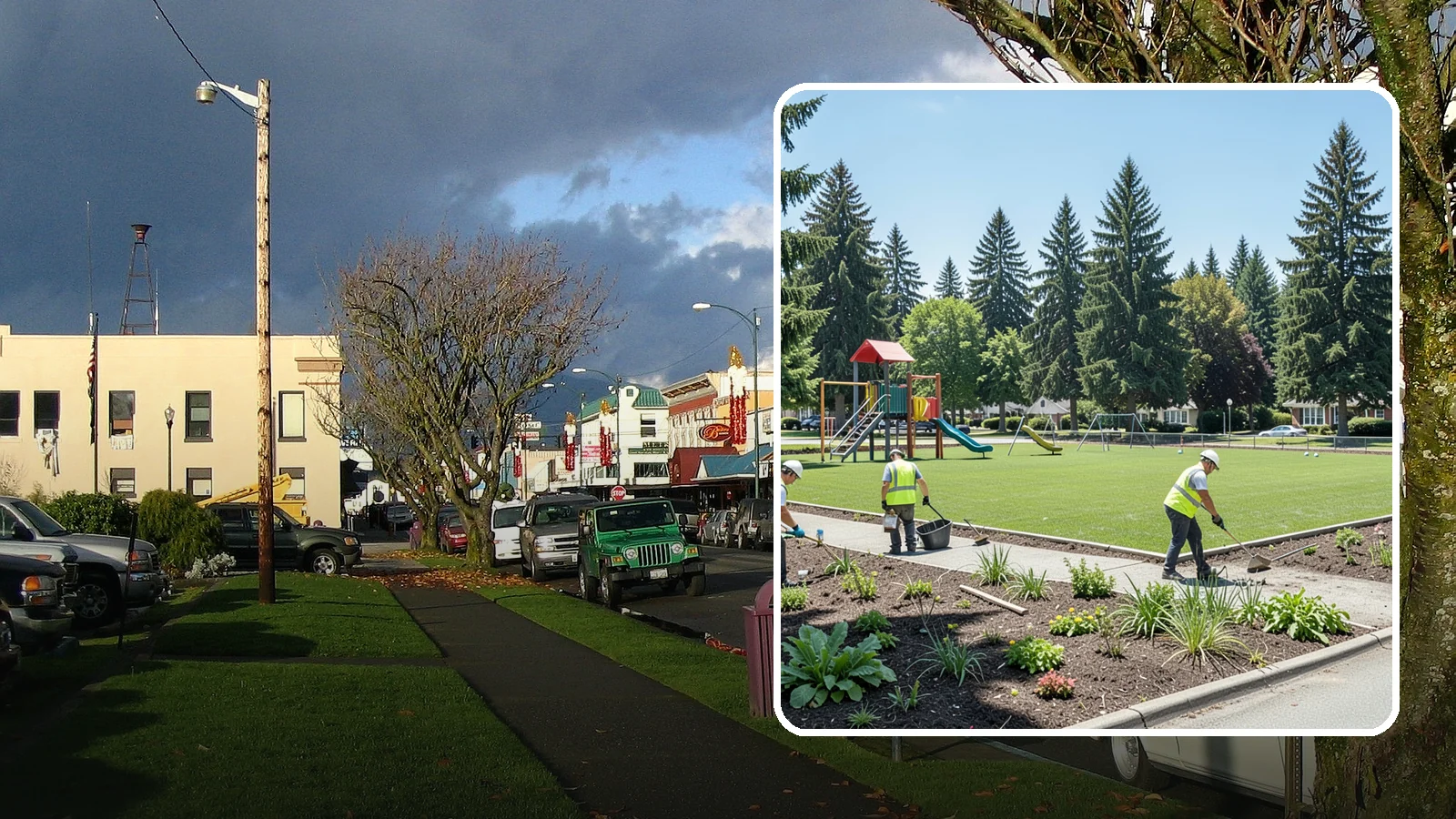 Park Restoration in Arlington, Snohomish County, WA - Renovation of degraded park landscapes and amenities that returns worn or damaged sites to full public use.
