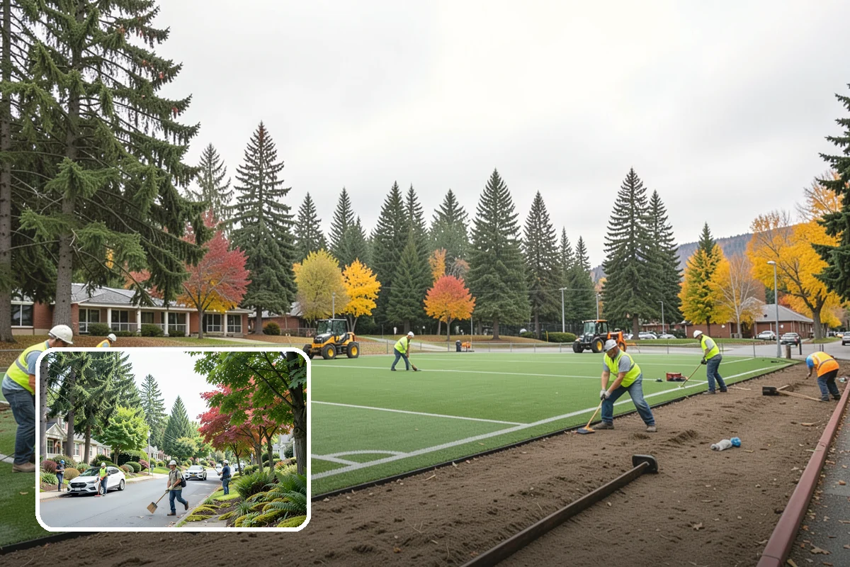 Park Restoration in Beaux Arts Village, King County, WA - Renewed sites that restore full public use and value