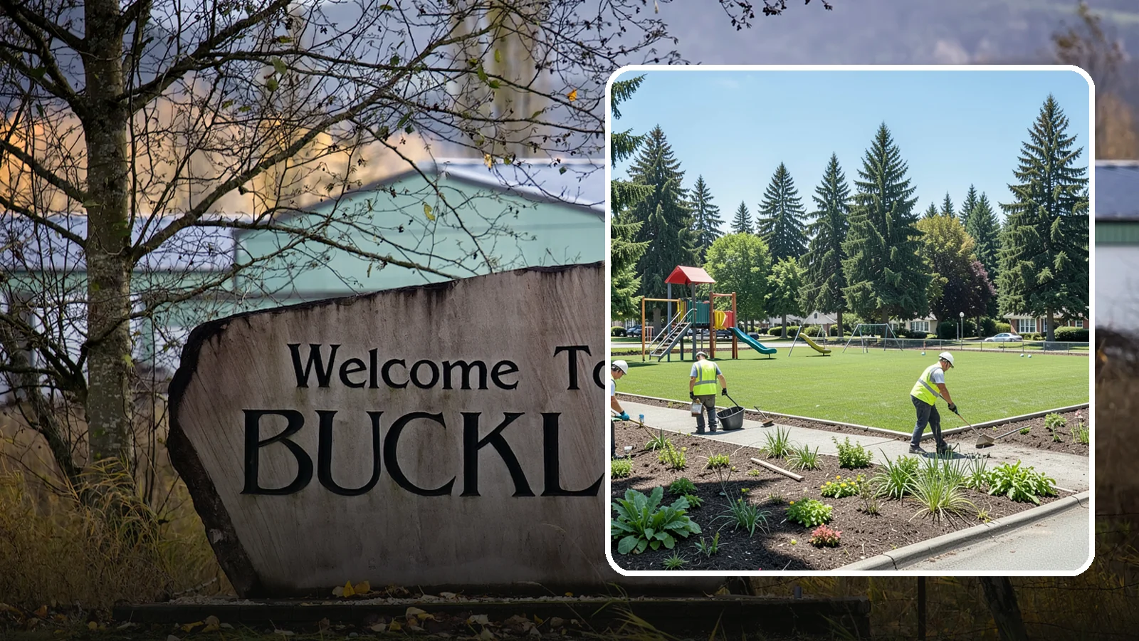 Park Restoration in Buckley, Pierce County, WA - Renovation of degraded park landscapes and amenities that returns worn or damaged sites to full public use.