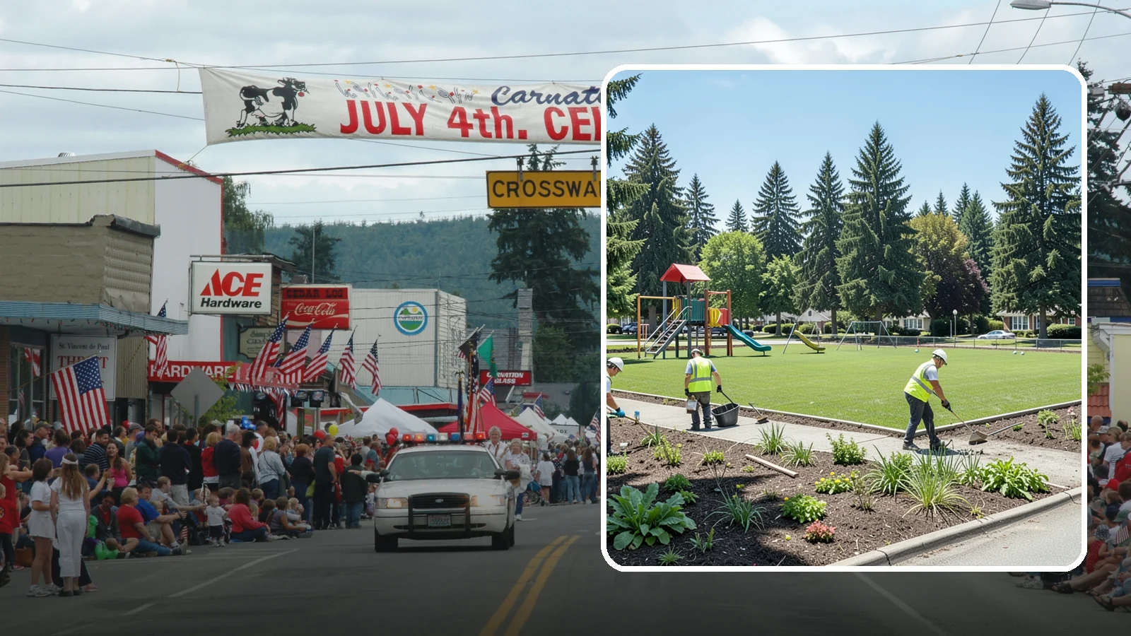 Park Restoration in Carnation, King County, WA - Renovation of degraded park landscapes and amenities that returns worn or damaged sites to full public use.