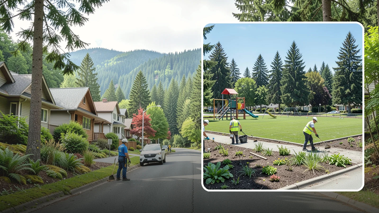 Park Restoration in Darrington, Snohomish County, WA - Renovation of degraded park landscapes and amenities that returns worn or damaged sites to full public use.