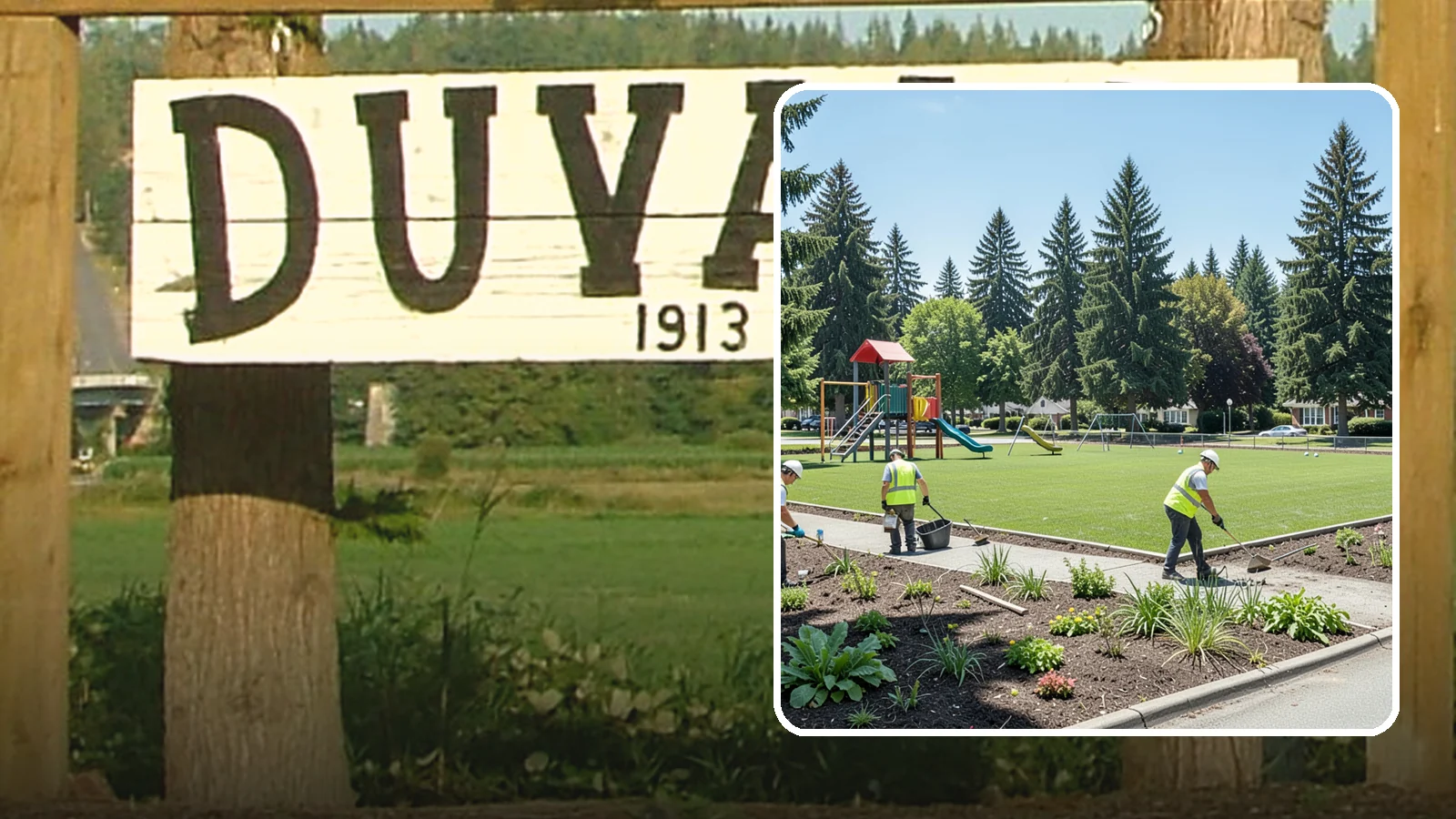 Park Restoration in Duvall, King County, WA - Renovation of degraded park landscapes and amenities that returns worn or damaged sites to full public use.