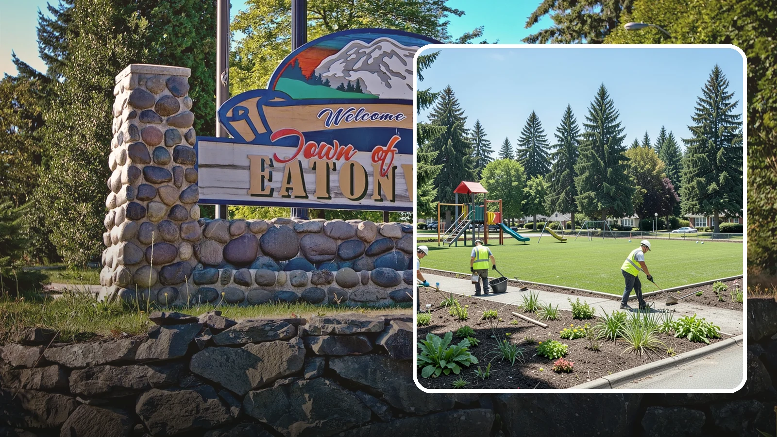 Park Restoration in Eatonville, Pierce County, WA - Renovation of degraded park landscapes and amenities that returns worn or damaged sites to full public use.
