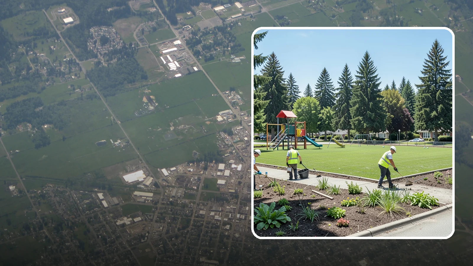 Park Restoration in Enumclaw, King County, WA - Renovation of degraded park landscapes and amenities that returns worn or damaged sites to full public use.