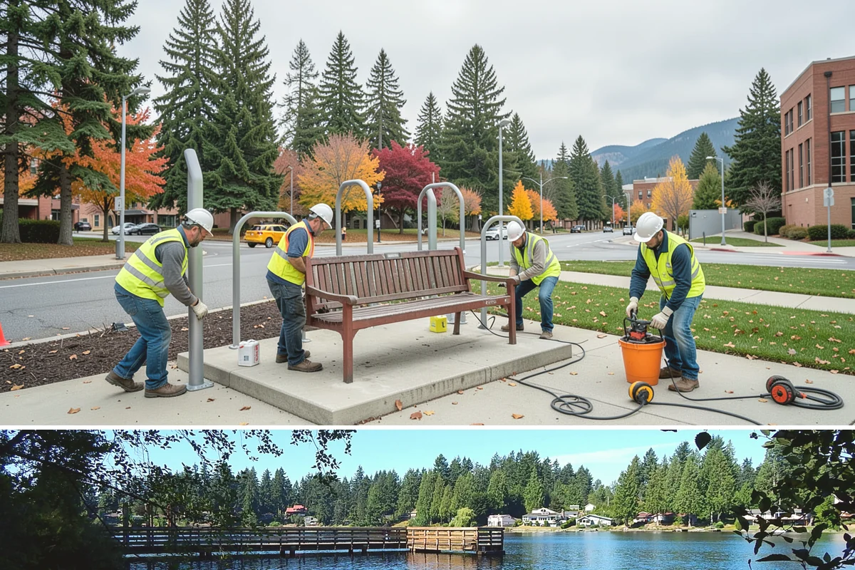 Park Restoration in Federal Way, King County, WA - Major restoration work is best scheduled in the drier spring-through-fall window, with planting timed to establishment seasons.