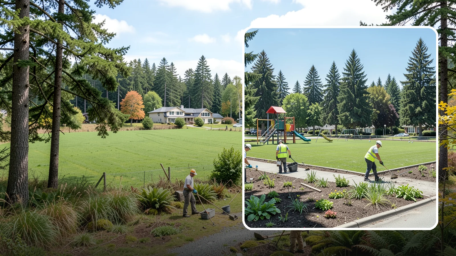 Park Restoration in Lyman, Skagit County, WA - Renovation of degraded park landscapes and amenities that returns worn or damaged sites to full public use.
