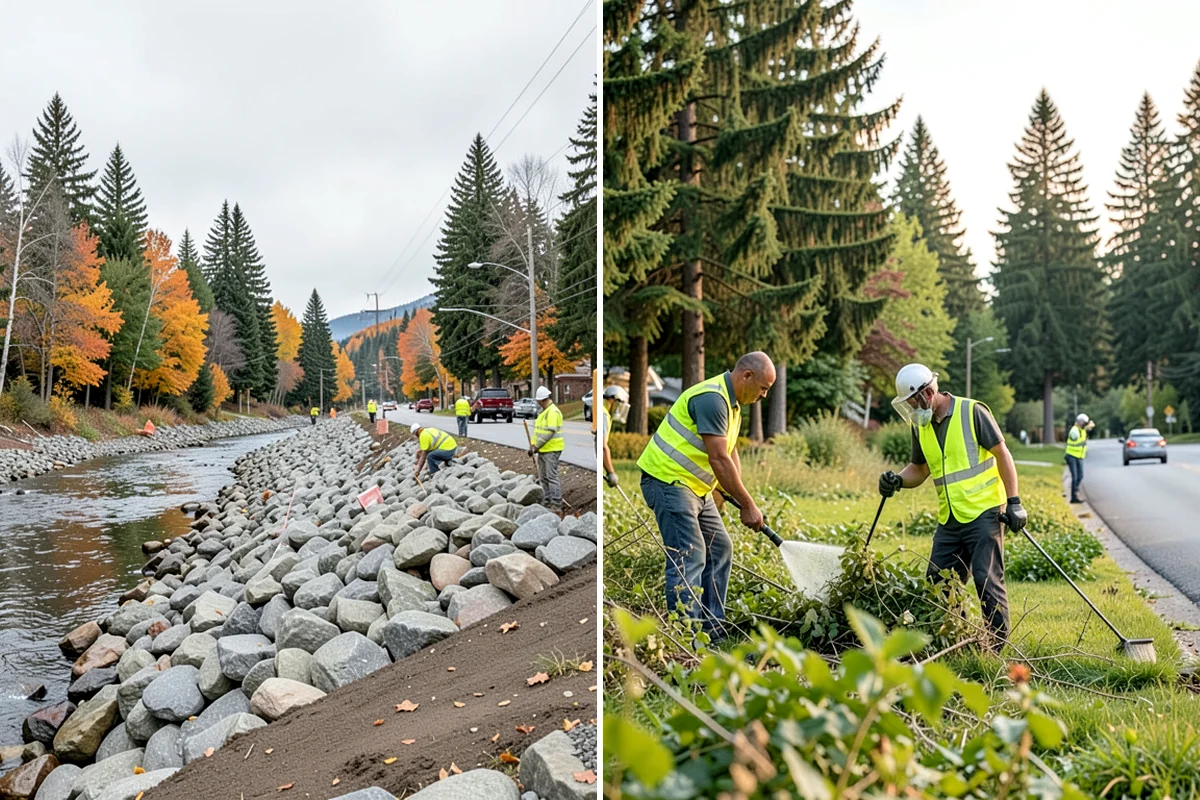 Park Restoration in Lyman, Skagit County, WA - Assess site conditions and define the restoration scope with staff