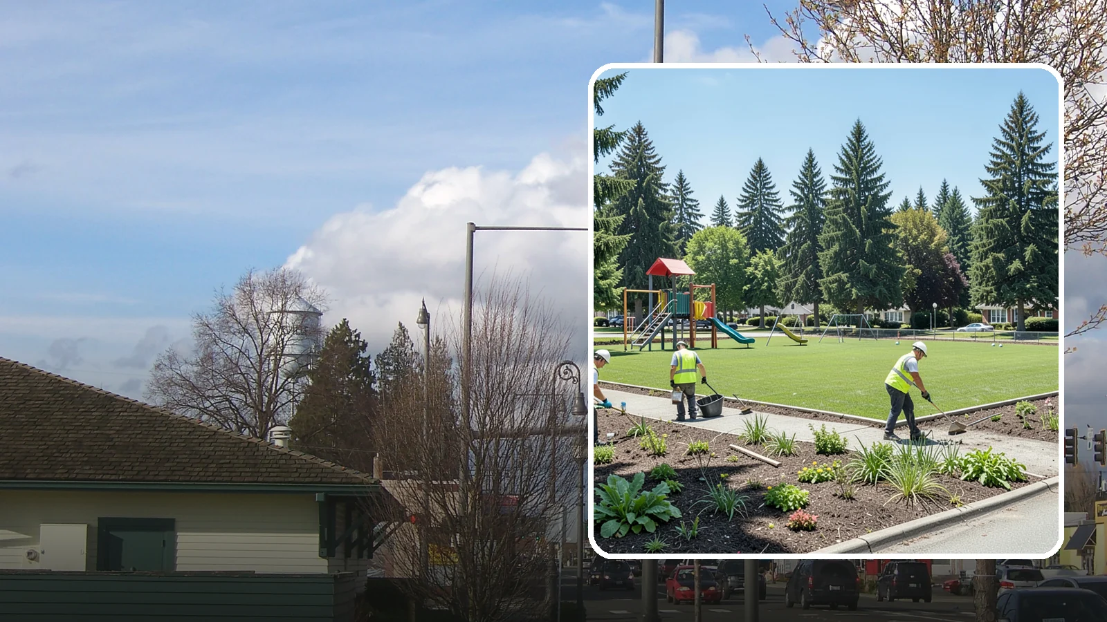 Park Restoration in Marysville, Snohomish County, WA - Renovation of degraded park landscapes and amenities that returns worn or damaged sites to full public use.